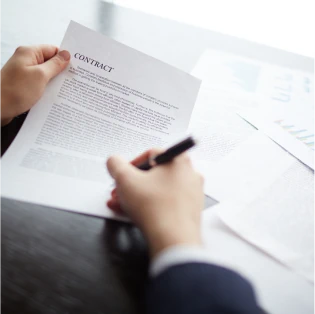 Signing of agreement